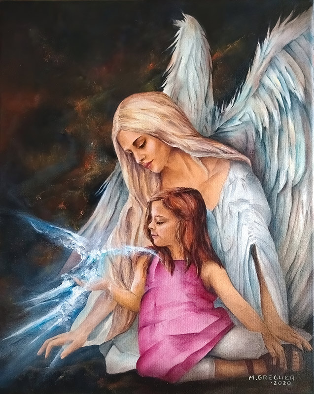 2021. Obraz akrylowy. Akt damsko-męski, figuratywne. Wym: 60x50cm